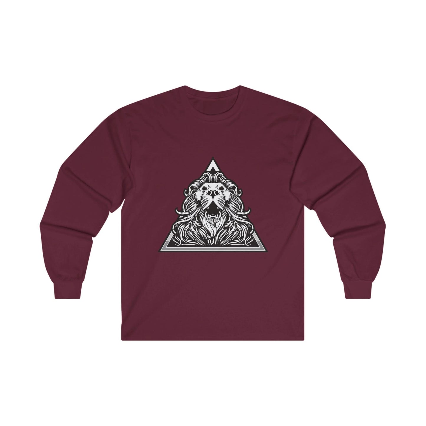 Lion Head in a Triangle - Mleem