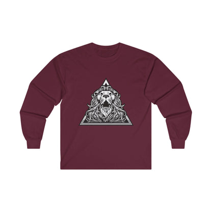 Lion Head in a Triangle - Mleem