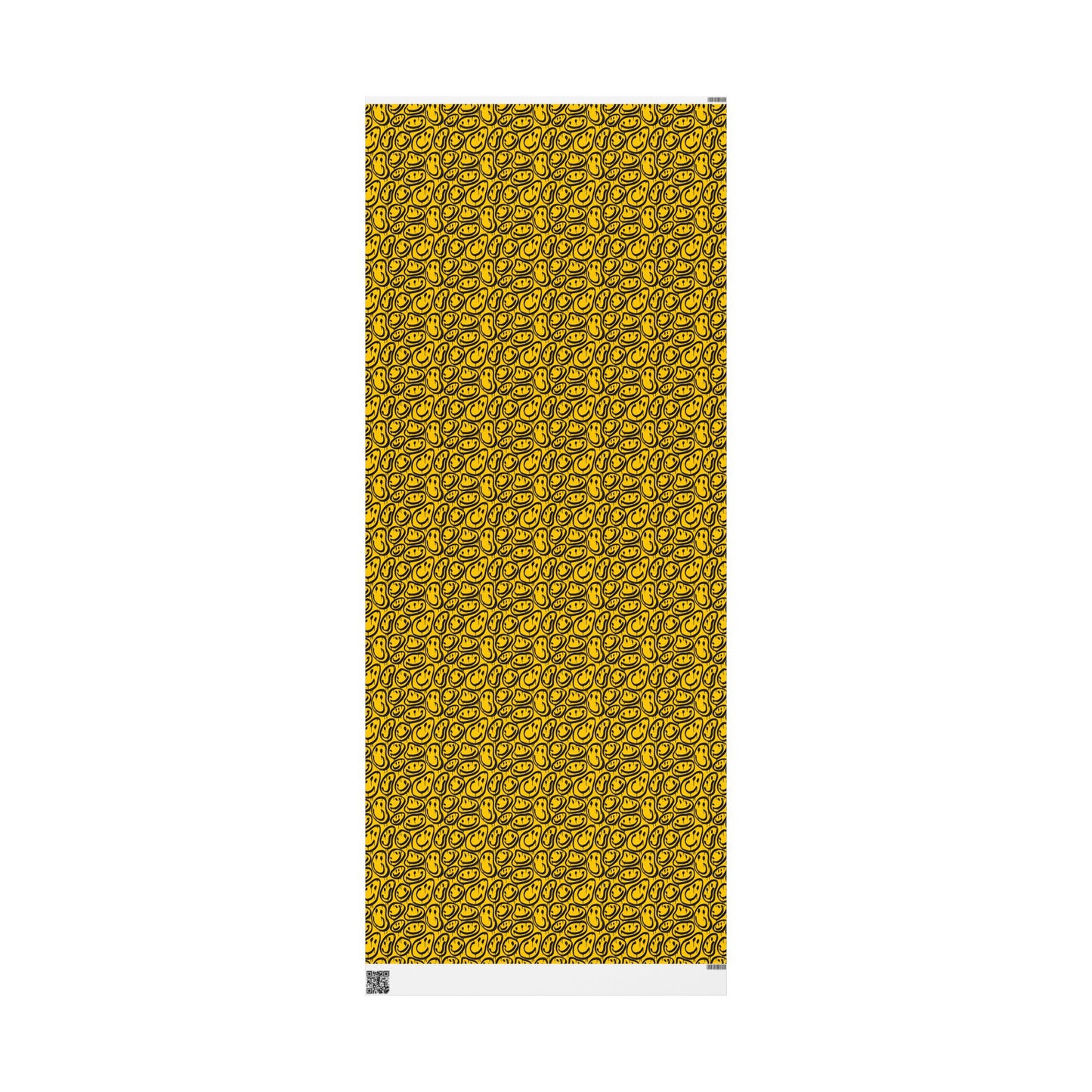 Stylish Wrapping Paper Roll, Unique Gift Wrap for Birthdays, Holidays, Anniversaries, DIY Crafts, Yellow Black Design