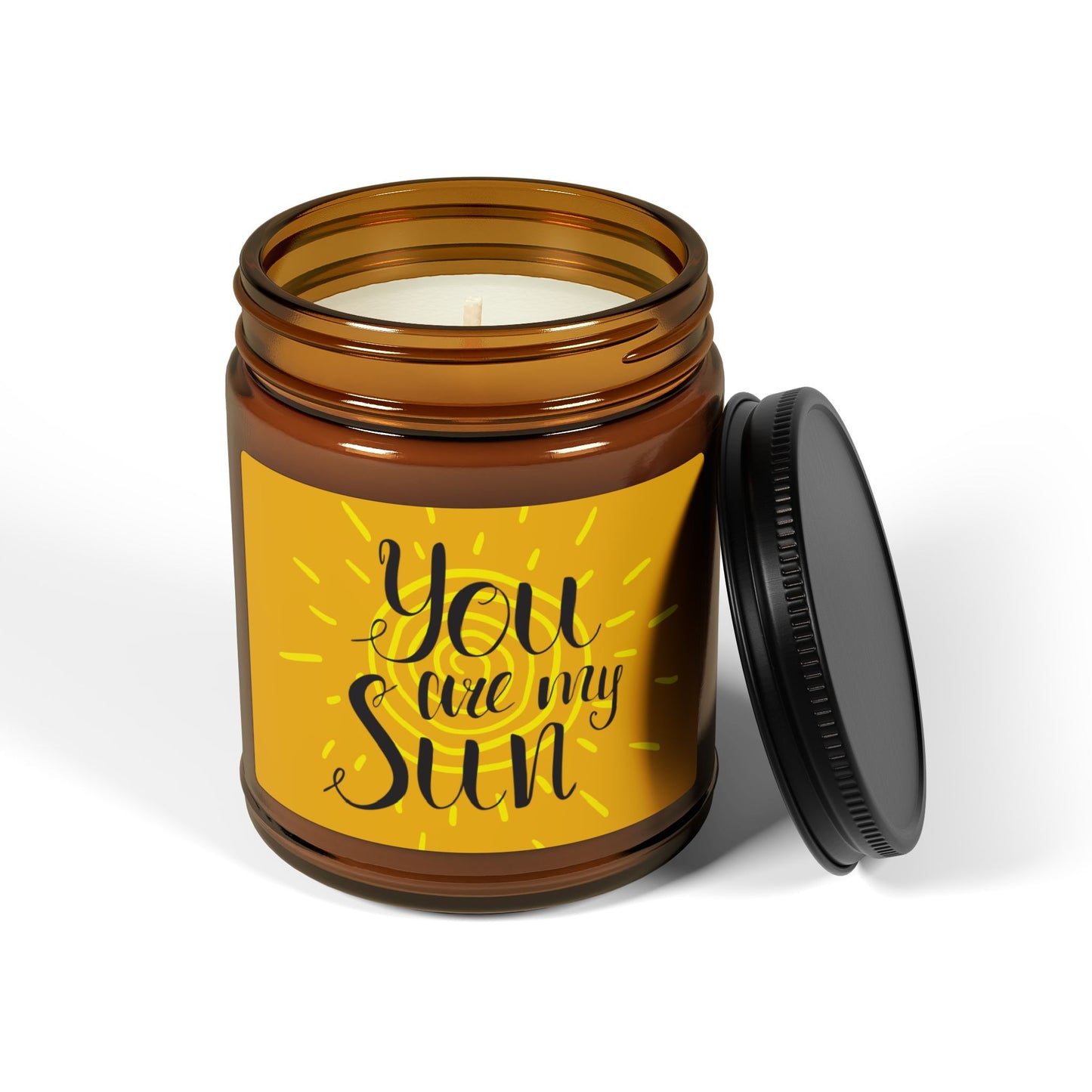 You Are My Sun Scented Soy Candle, Cozy Home Decor