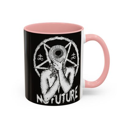 Gothic Ceramic Coffee Mug – Dark Art, Unique Gift, Halloween Decor, Witchy Vibe, Spooky Homeware