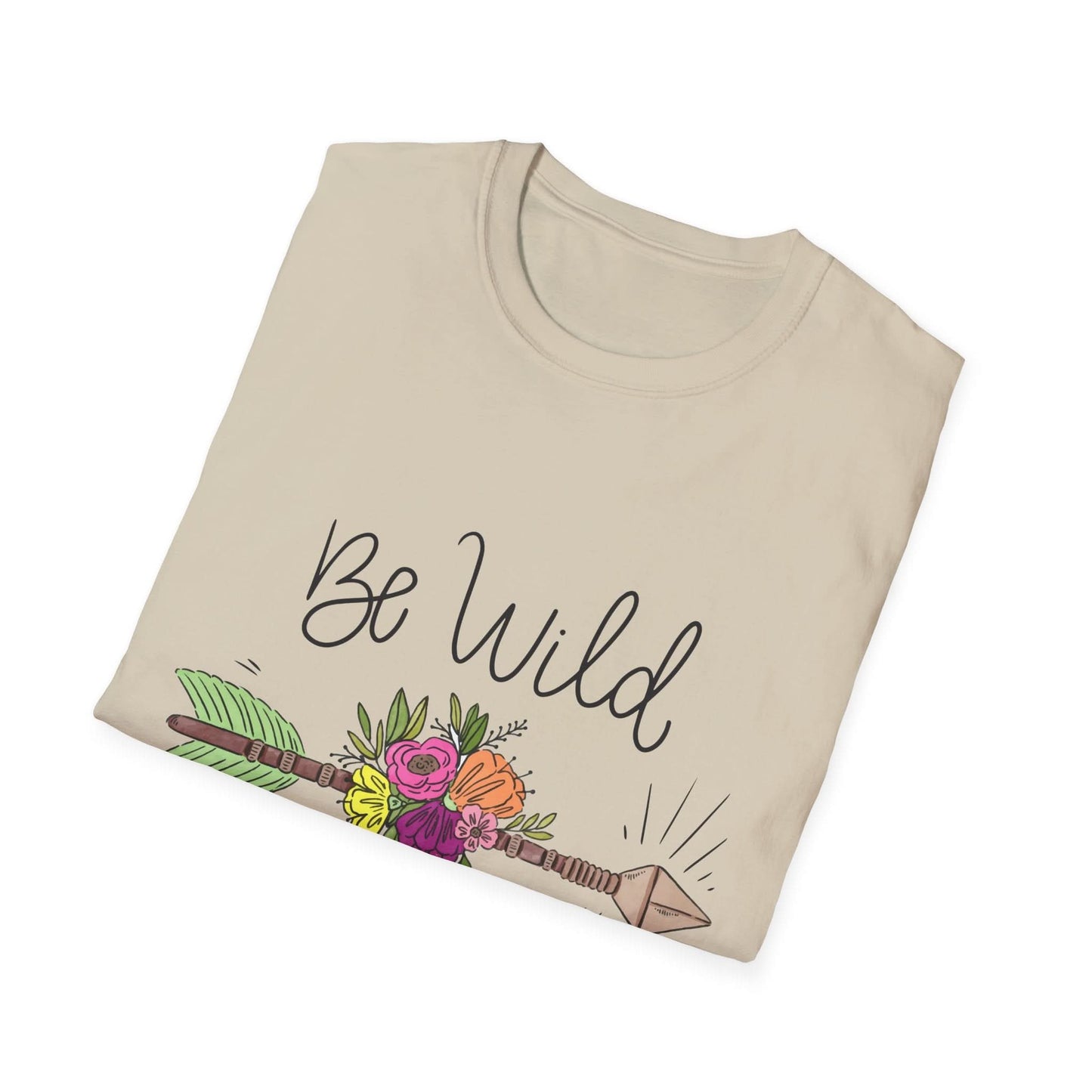 Be Wild Be Brave Flower Arrow - Mleem