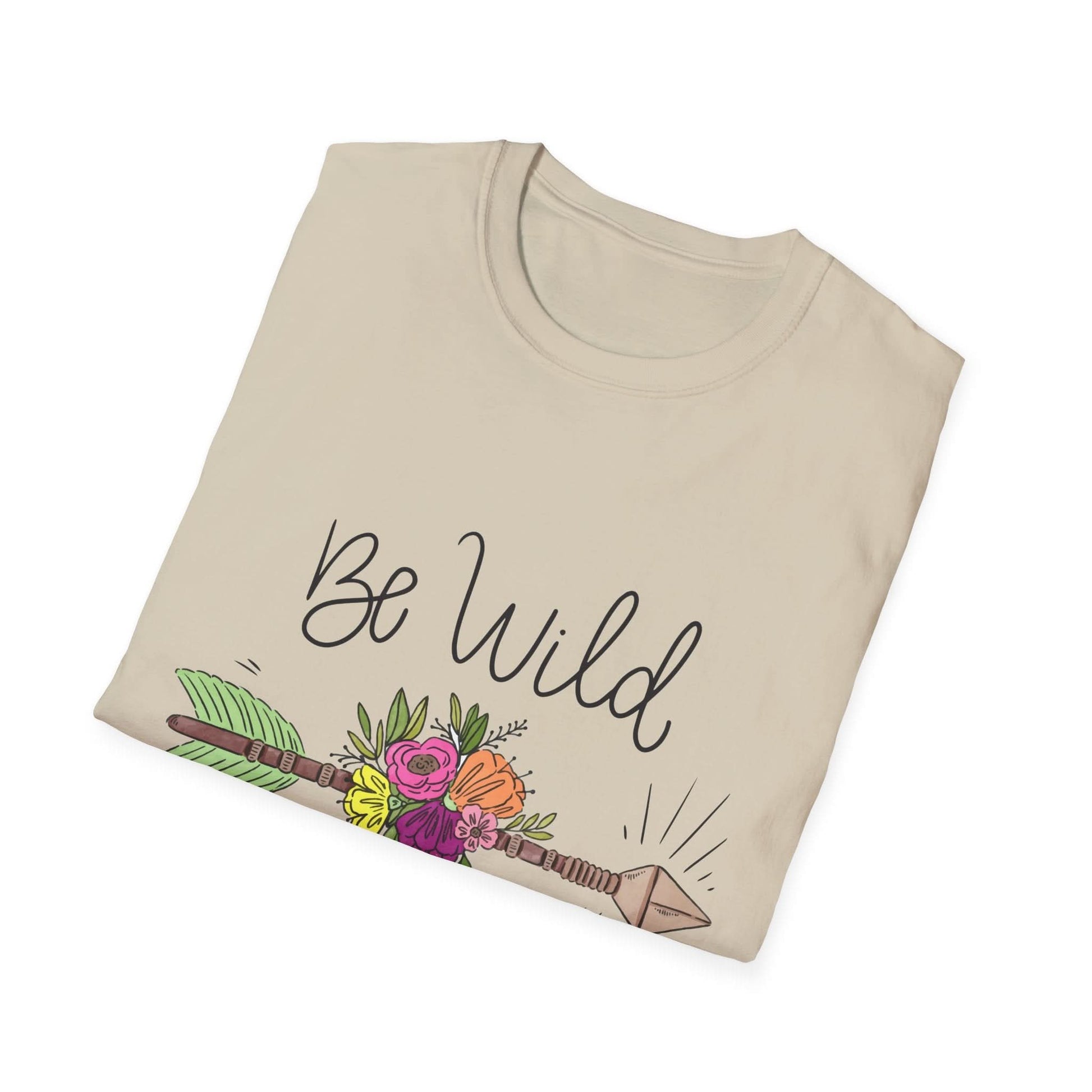 Be Wild Be Brave Flower Arrow - Mleem