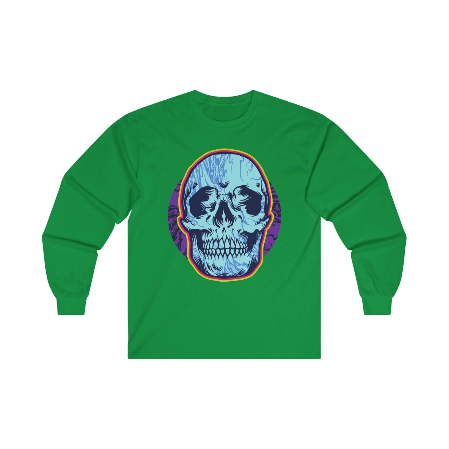 Psychedelic Skull Head - Mleem