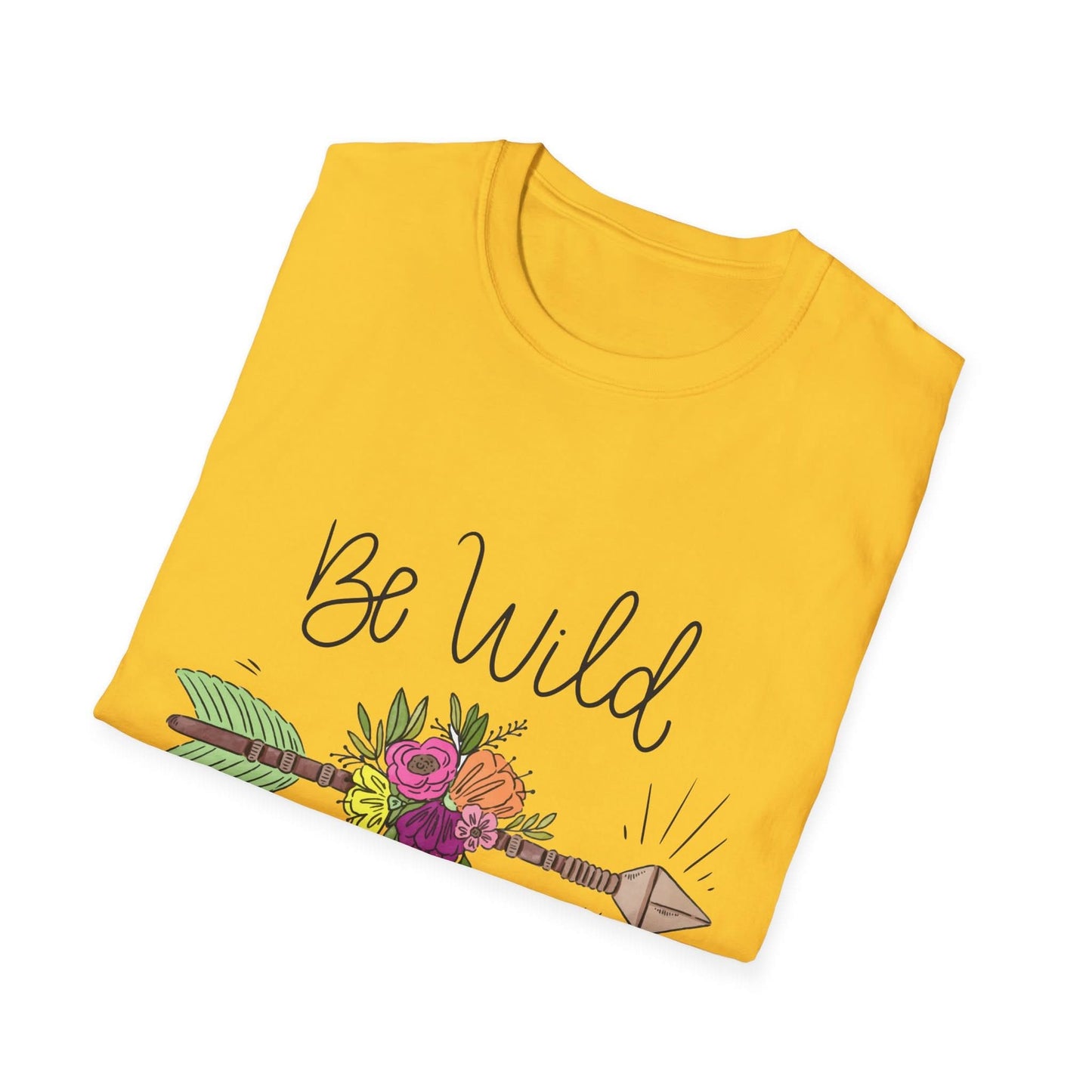 Be Wild Be Brave Flower Arrow - Mleem