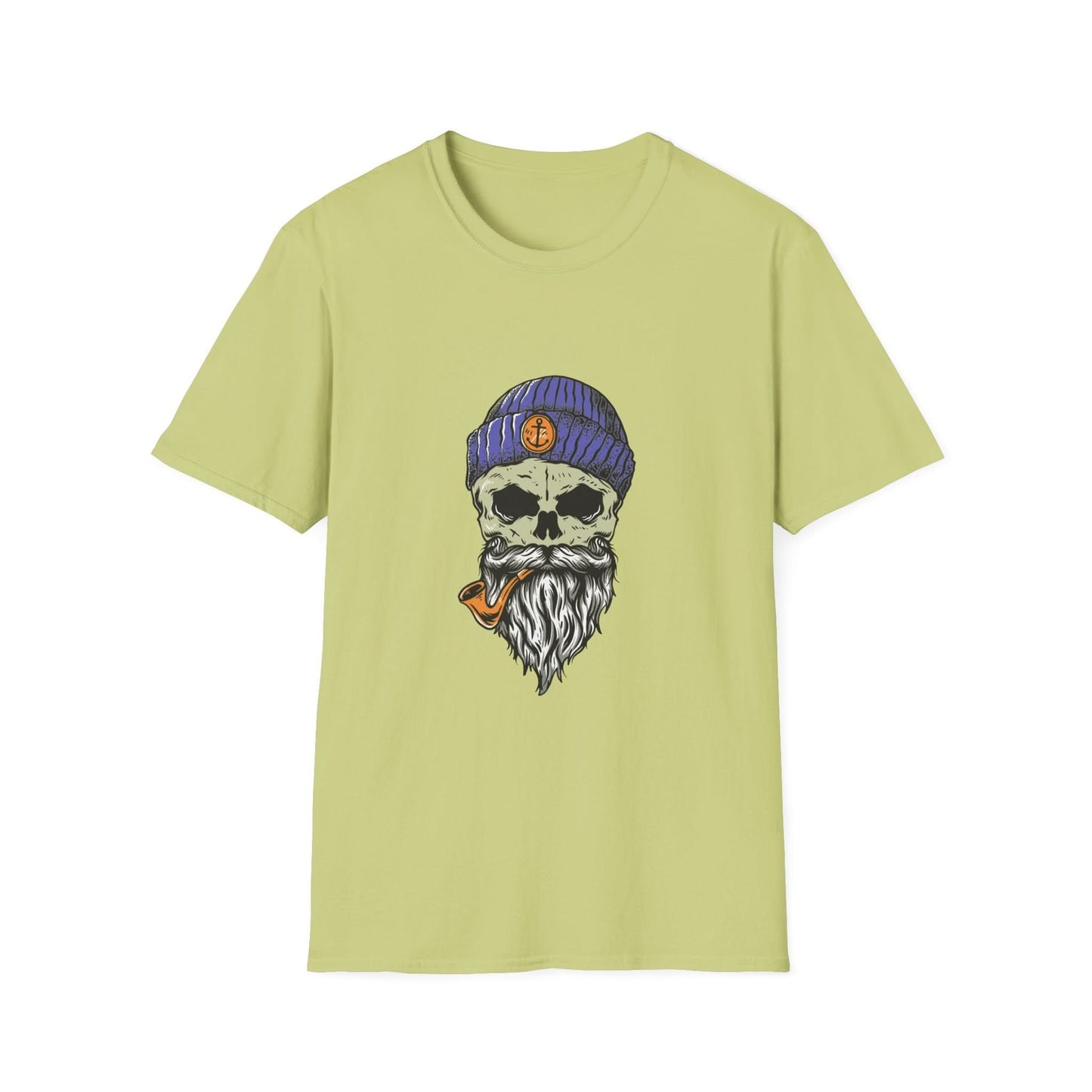 Skull Beard Illustration - Mleem