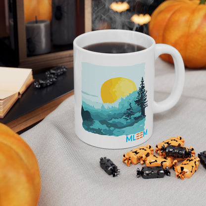 Nature-Inspired Ceramic Mug