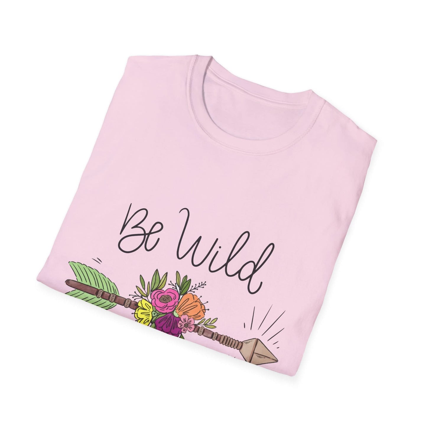 Be Wild Be Brave Flower Arrow - Mleem
