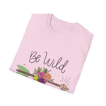 Be Wild Be Brave Flower Arrow - Mleem