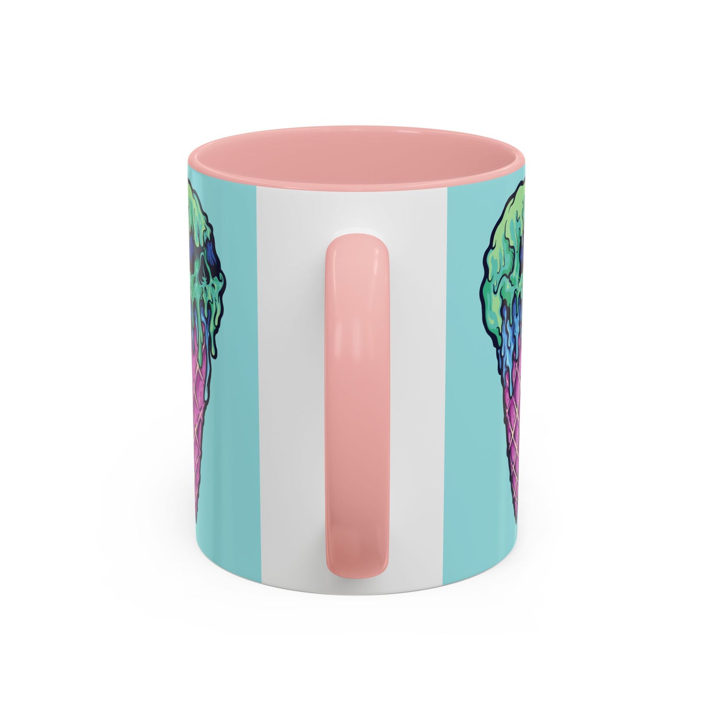 Creepy Ice Cream Mug - Perfect for Halloween, Unique Gift for Coffee Lovers, Spooky Decor, Creepscream Design, Fun Kitchenware