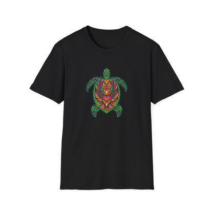 Turtle Floral Vintage Ornament - Mleem