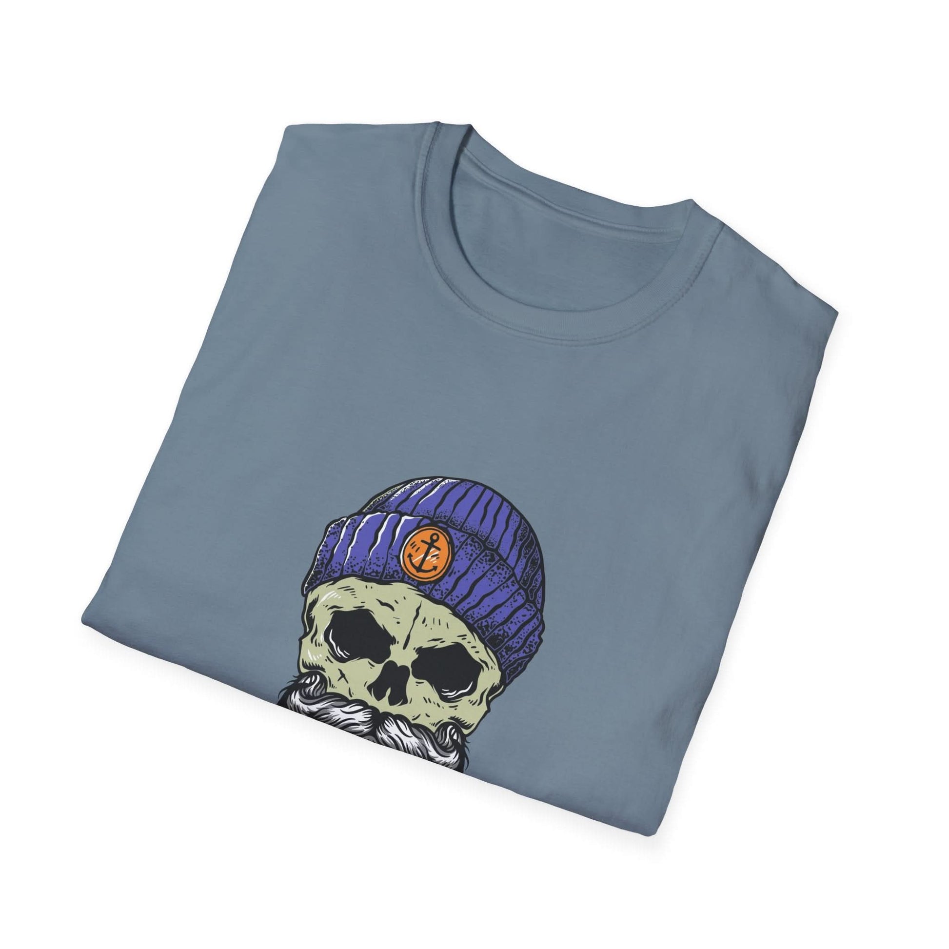 Skull Beard Illustration - Mleem