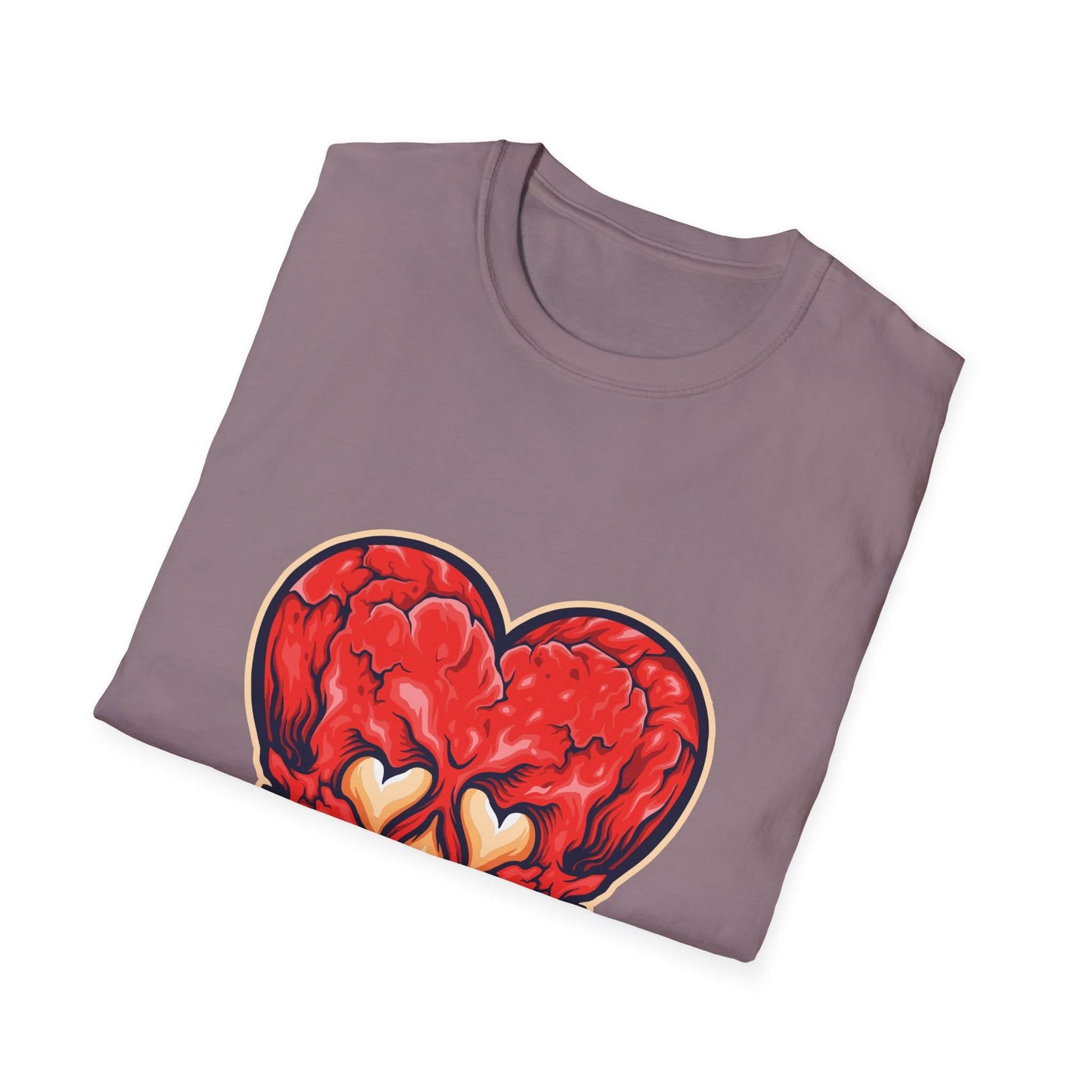 Cracked Heart Love Skull - Mleem