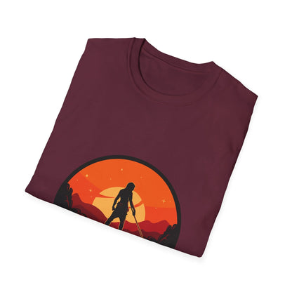 Swordsman With Sunset Background - Mleem