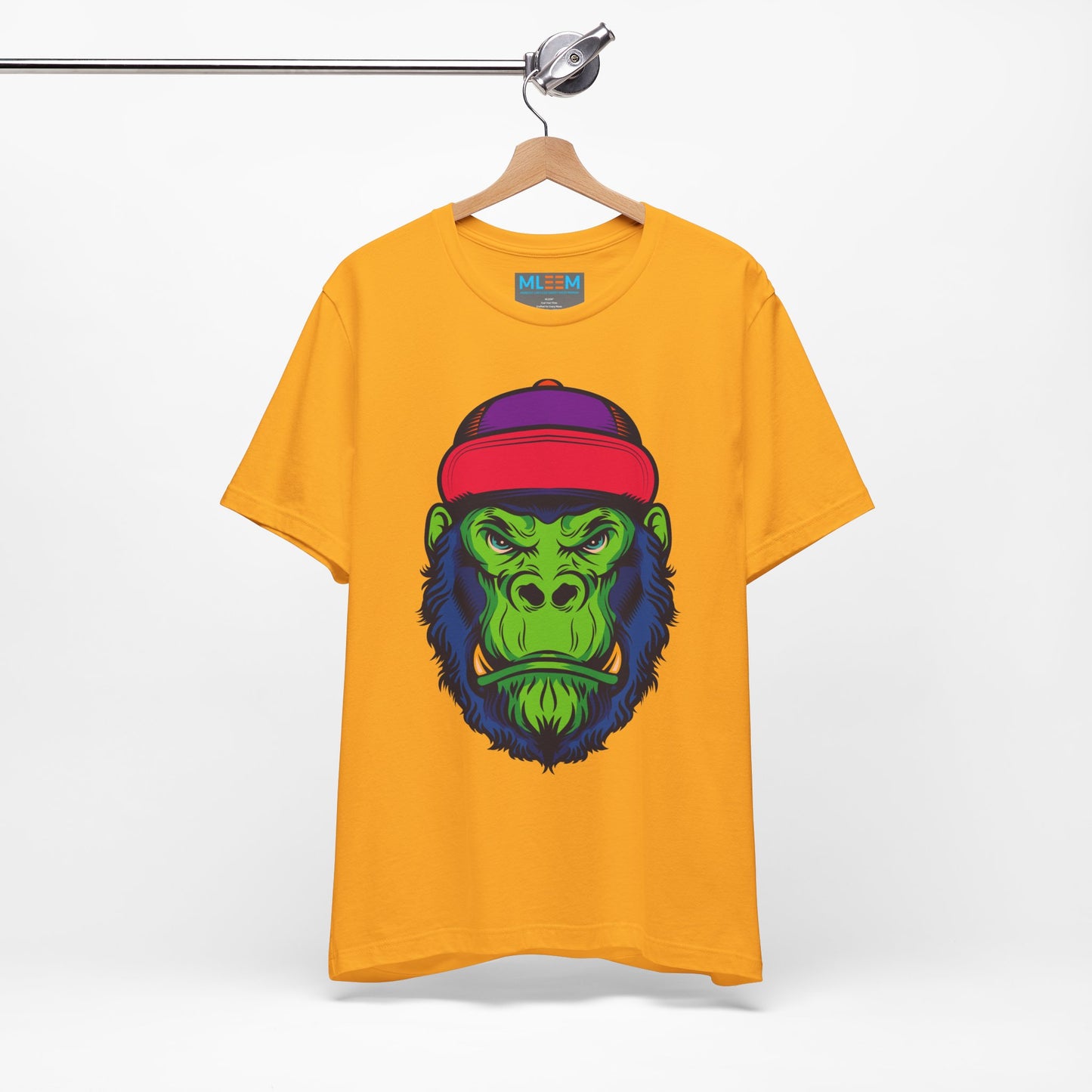 Vibrant Gorilla Graphic Tee - Unisex Short Sleeve T-Shirt