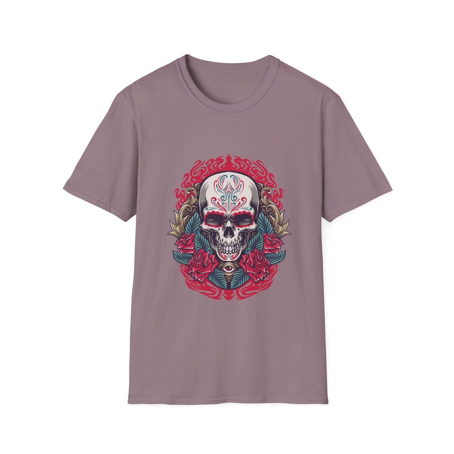 Skull Illustration Dia de Los Muertos - Mleem