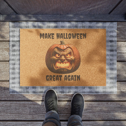 Halloween Doormat | Make Halloween Great Again | Spooky Welcome Mat, Fall Decor, Halloween Decor, Seasonal Home Decor, Porch Mat