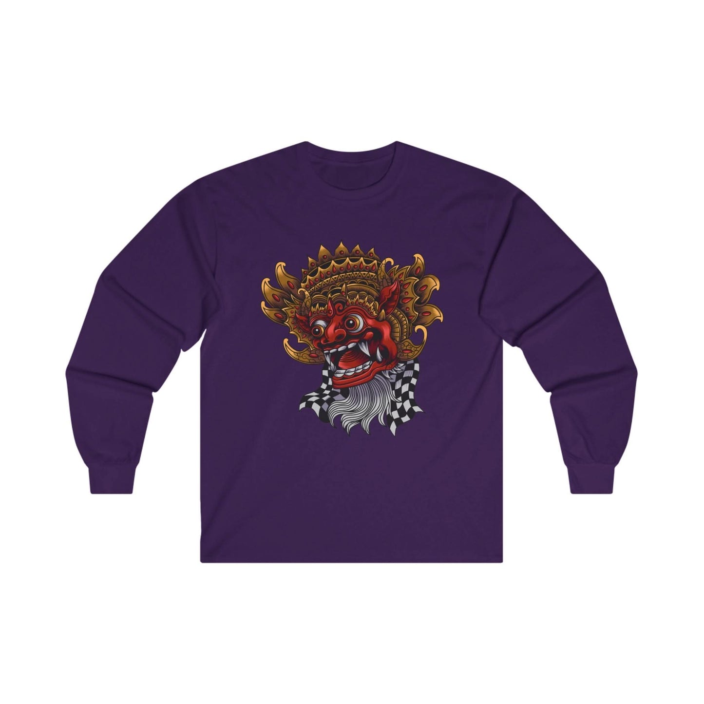 Barong Ball Mask Illustration - Mleem