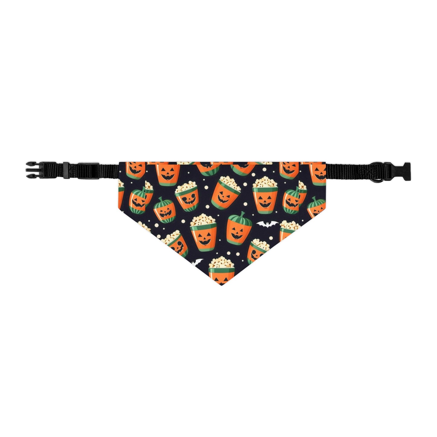 Festive Pet Bandana Collars for Halloween, Dog Accessory, Pet Costume, Fall Decor, Dog Fashion, Trick or Treat