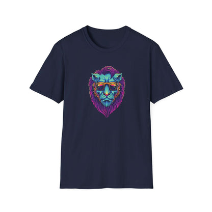 Lion Head with Sunglasses Psychedelic - Mleem