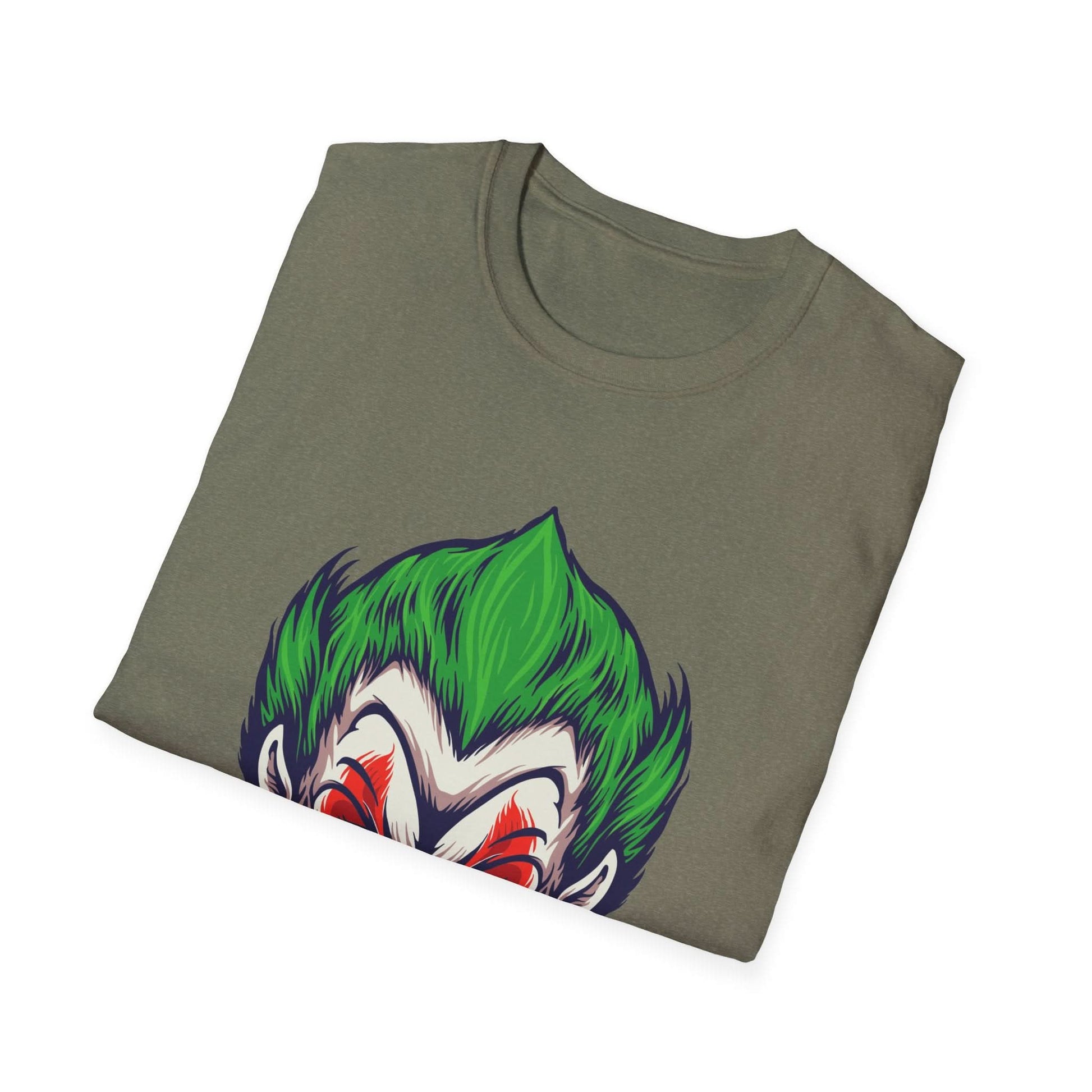 Angry Joker Clown Illustration - Mleem