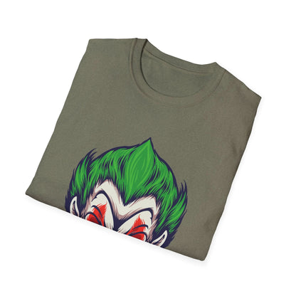 Angry Joker Clown Illustration - Mleem
