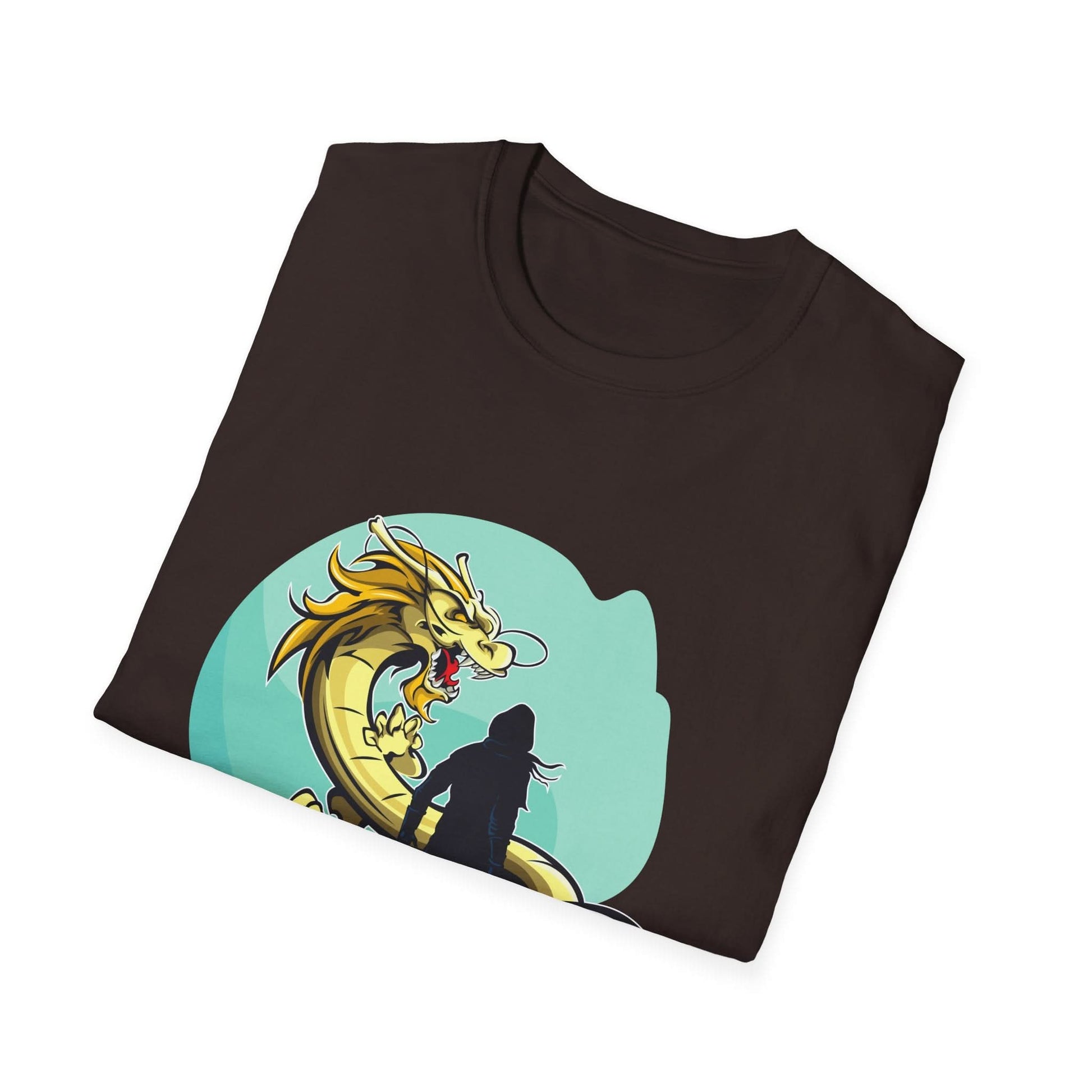 Swordsman Challenging The Dragon - Mleem