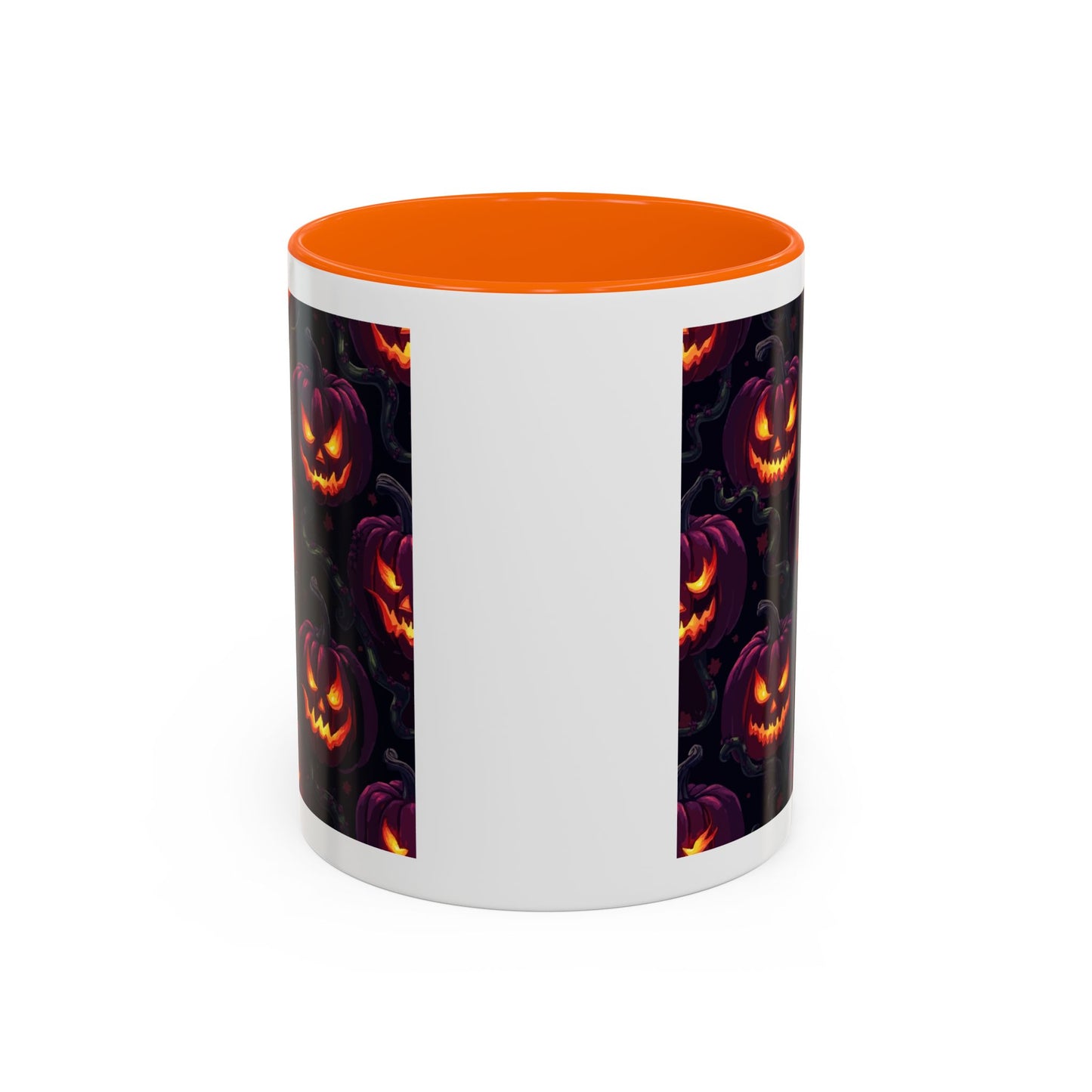 Halloween Pumpkin Coffee Mug, Spooky Ceramic Cup, Fall Decor, Autumn Gift, Halloween Party Essential, Seasonal Drinkware