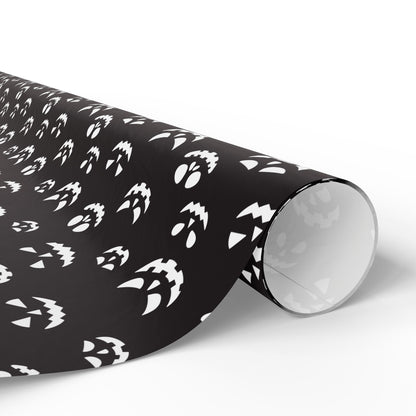 Spooky Halloween Wrapping Paper Roll, Unique Gift Wrap for Halloween Parties, Trick or Treat, Scary Decor, Ghostly Presents