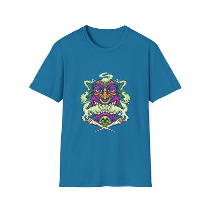 Smoking Hawaiian Tiki Weed Leaf - Mleem