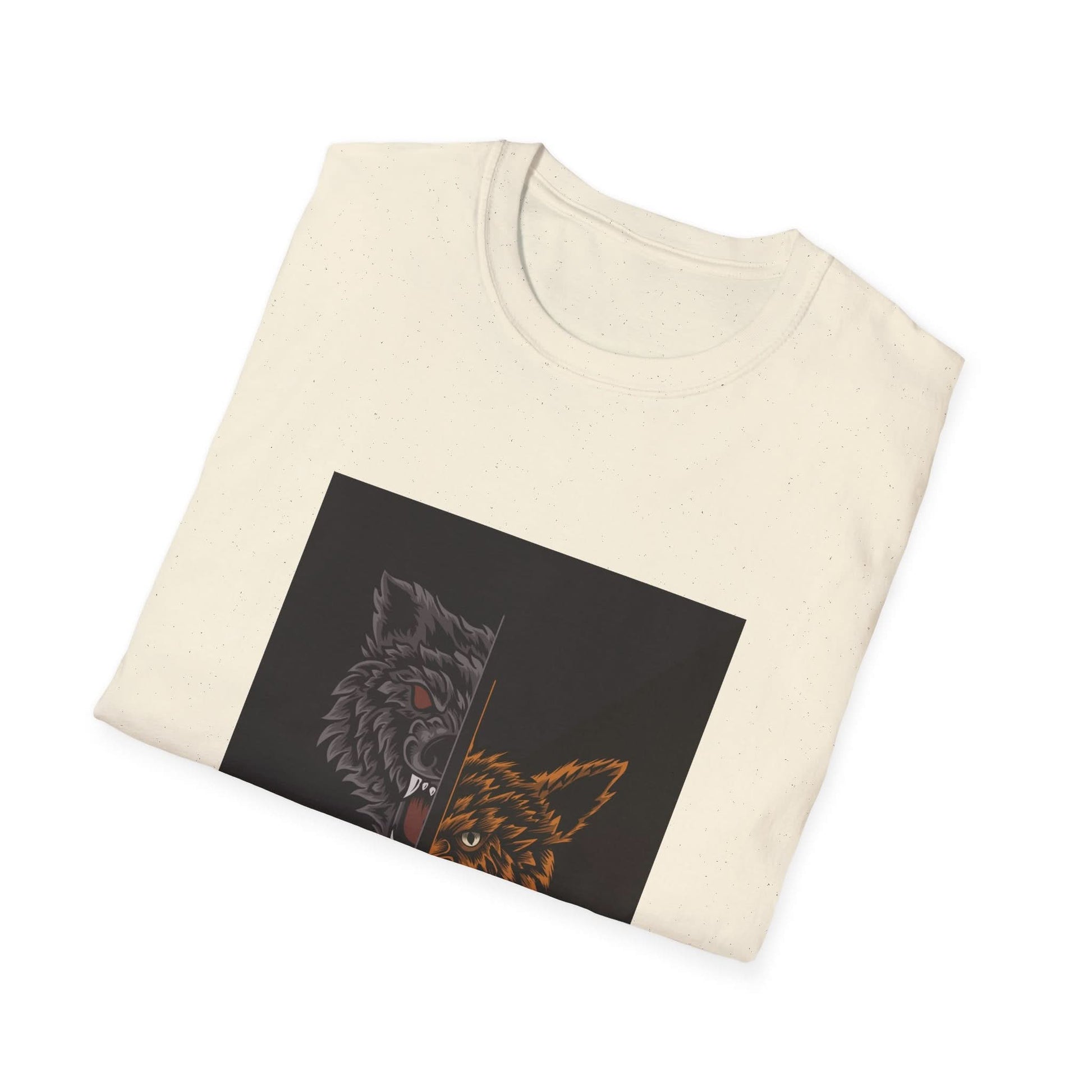 Angry Wolf Head Two Style - Mleem