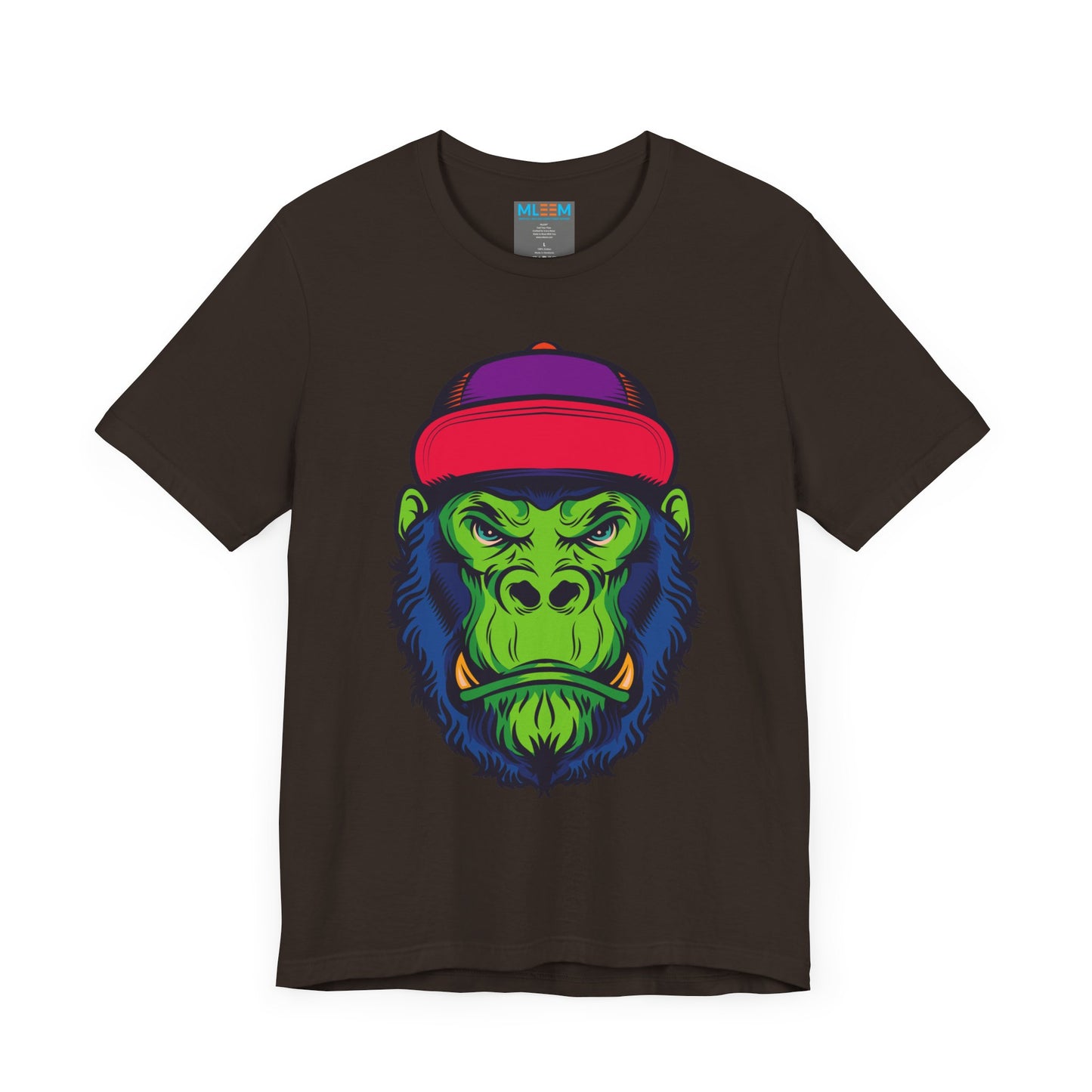 Vibrant Gorilla Graphic Tee - Unisex Short Sleeve T-Shirt
