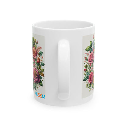 Floral Ceramic Mug