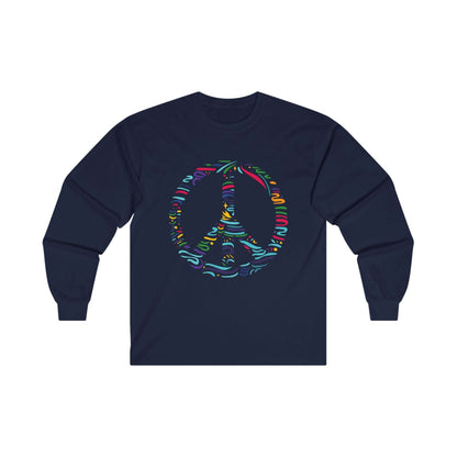 Colorful Peace Sign - Mleem