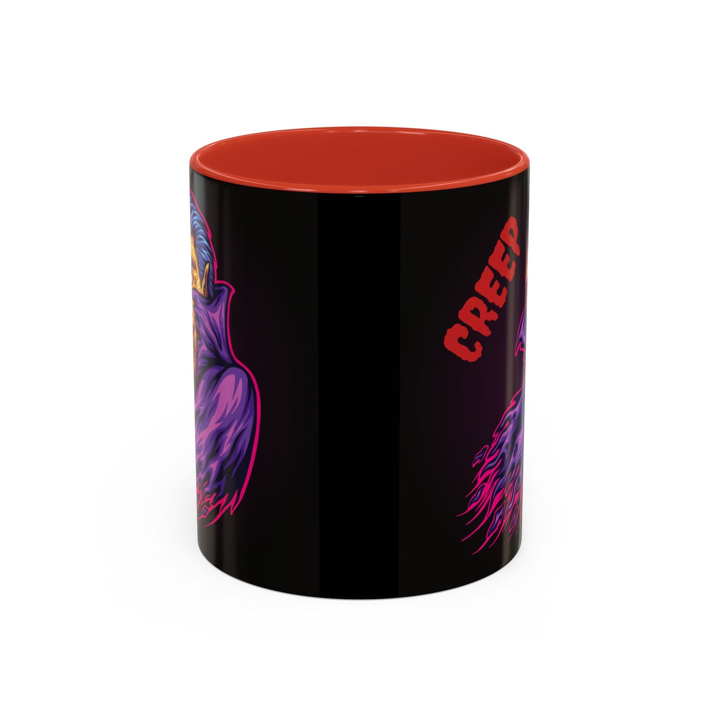 Creepy Gothic Accent Coffee Mug for Spooky Vibes, Halloween Decor, Unique Gift, Coffee Lover, Witchcraft Essentials