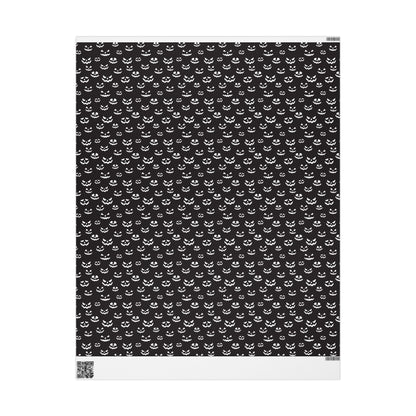 Spooky Halloween Wrapping Paper Roll, Unique Gift Wrap for Halloween Parties, Trick or Treat, Scary Decor, Ghostly Presents