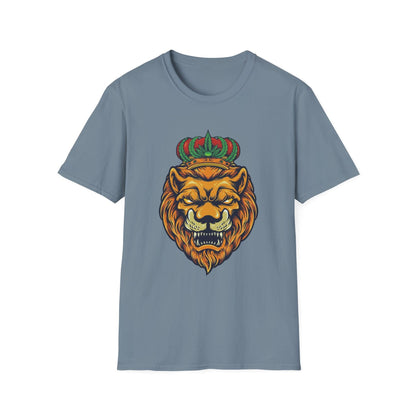 Angry Lion Head with Crown - Mleem