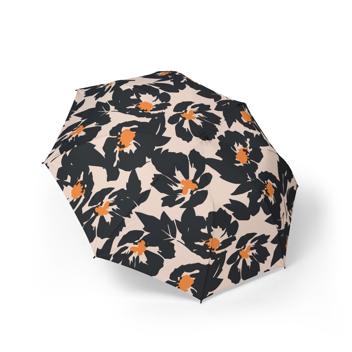Floral Foldable Umbrella - Stylish Compact Travel Umbrella, Perfect for Rainy Days, Gifts, Outdoor Events