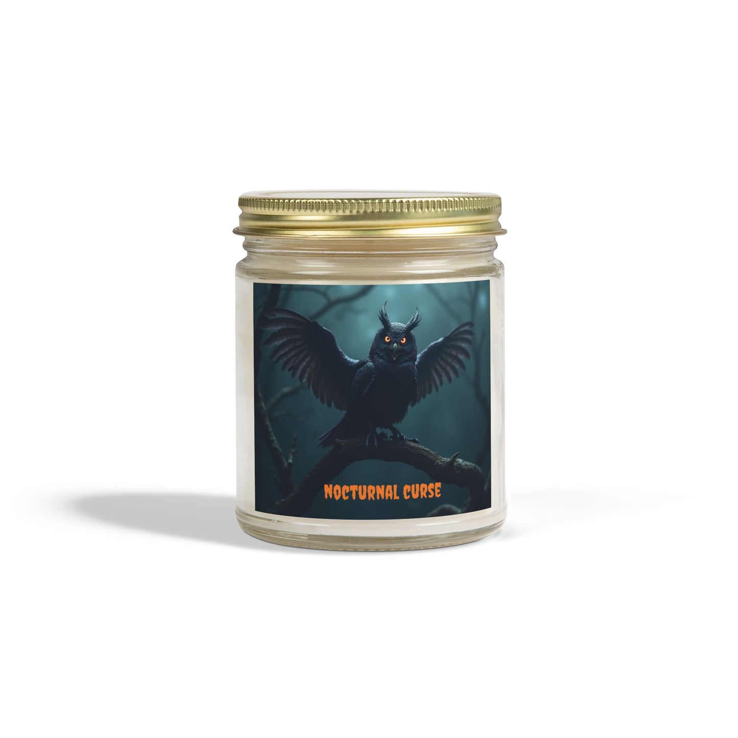 Nocturnal Curse Scented Candle - Spooky Home Decor, Aromatherapy Gift, Halloween Candle, Unique Home Fragrance