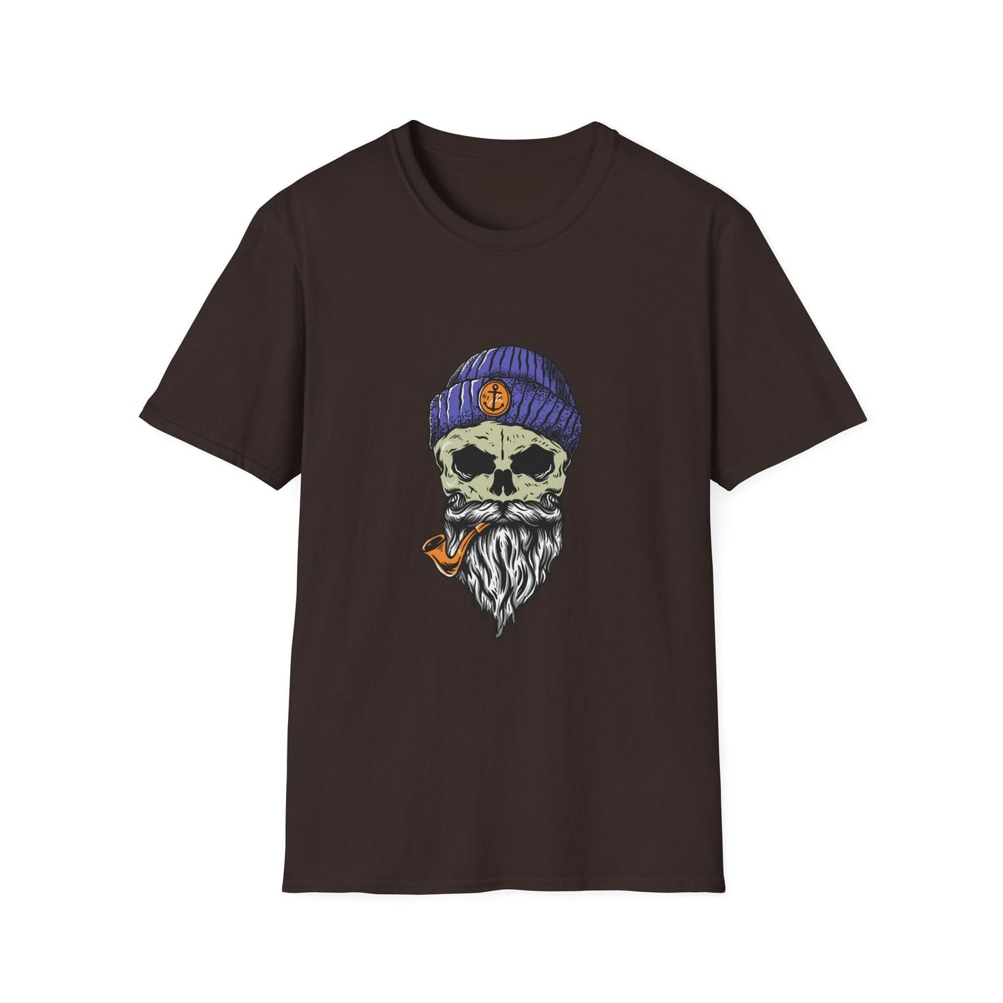 Skull Beard Illustration - Mleem