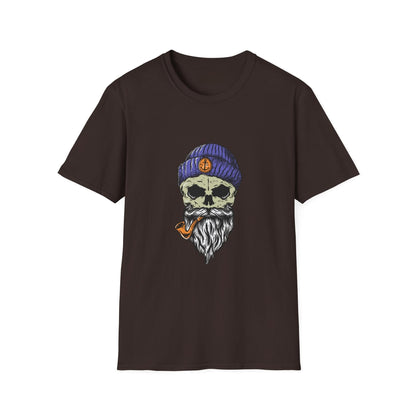 Skull Beard Illustration - Mleem