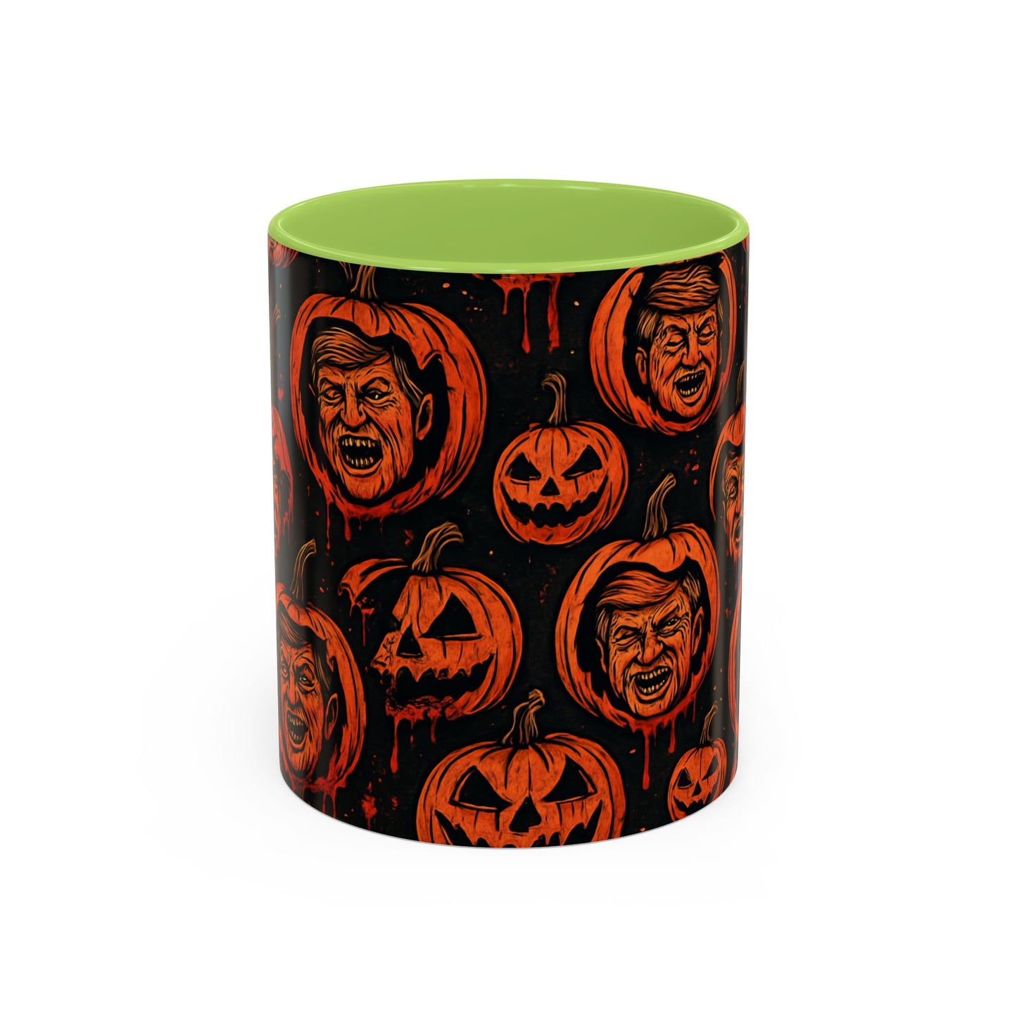 Spooky Pumpkin Faces Coffee Mug | Halloween Gifts, Funny Coffee Cup, Whimsical Mug, Holiday Decor, Unique Gifts