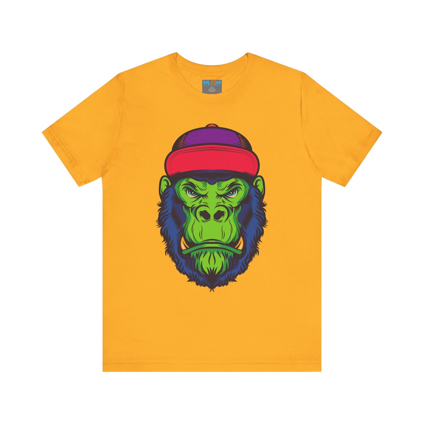 Vibrant Gorilla Graphic Tee - Unisex Short Sleeve T-Shirt