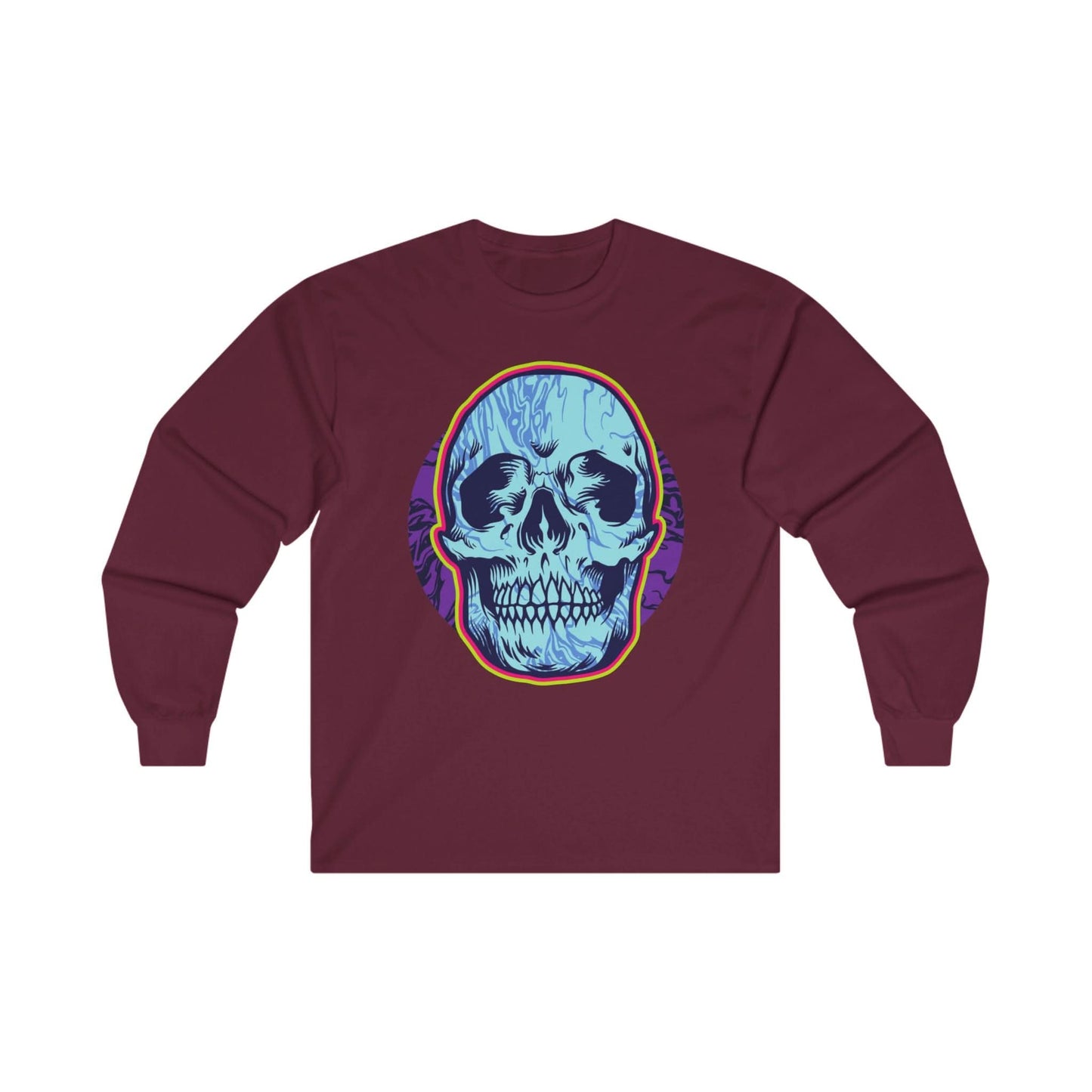 Psychedelic Skull Head - Mleem