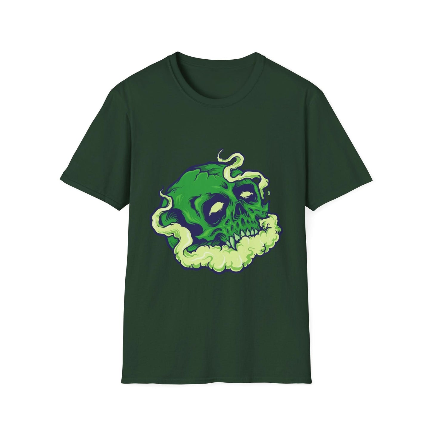 Vape Cloud Green Skull - Mleem