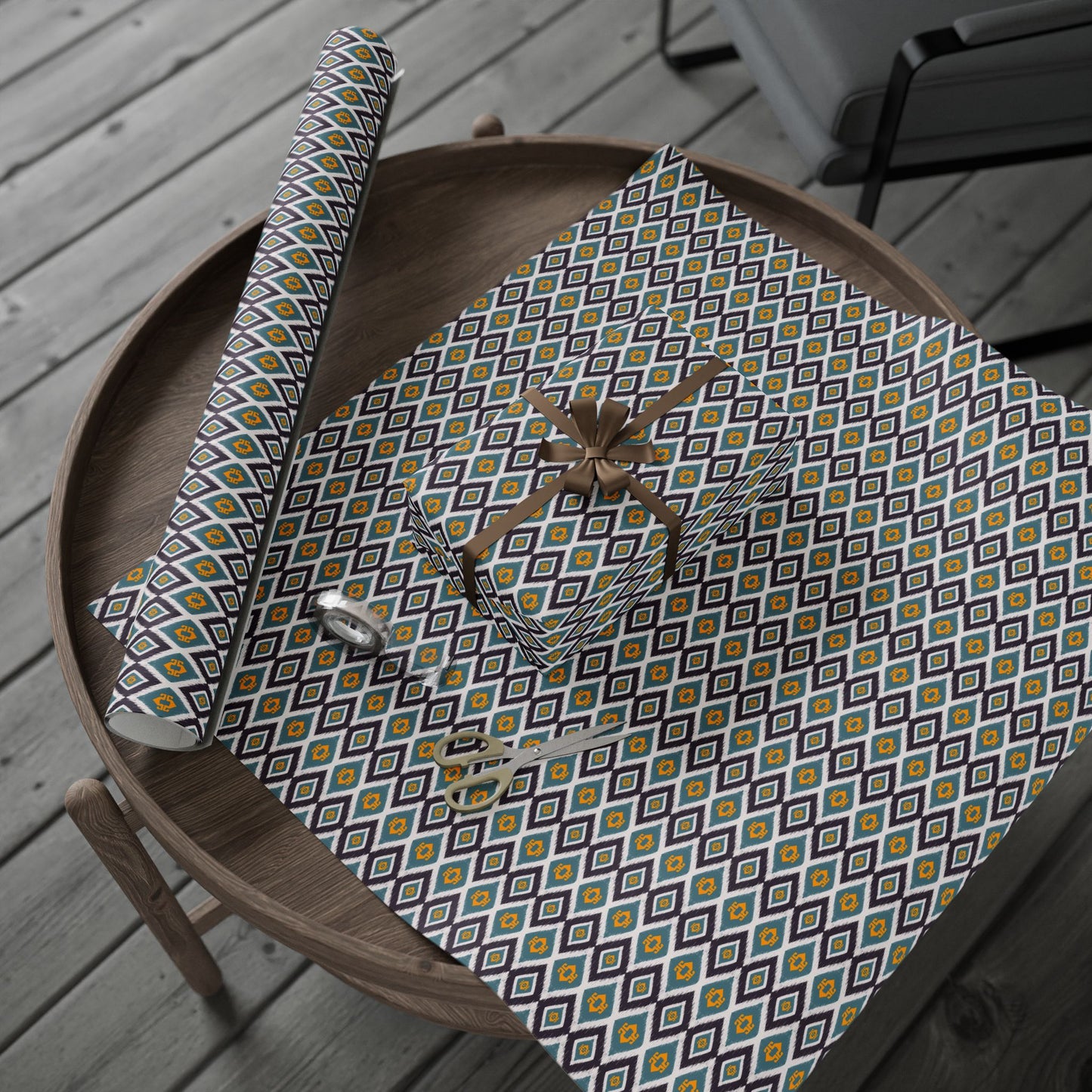 Patterned Wrapping Paper Roll for Gifts, Unique Gift Wrap for Holidays, Birthday Presents, Eco-Friendly Gift Packaging, Decorative [...]