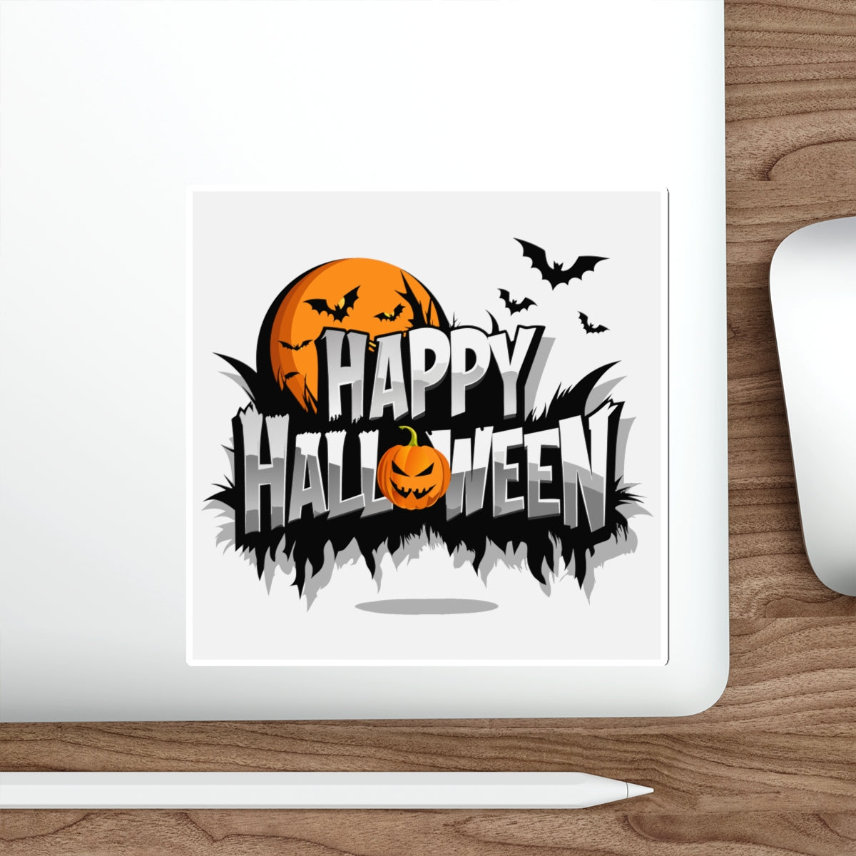 Halloween Die-Cut Stickers | Spooky Decor for Parties, Trick or Treat Goodies, Laptop Stickers, Spooky Vibes, Fall Celebrations