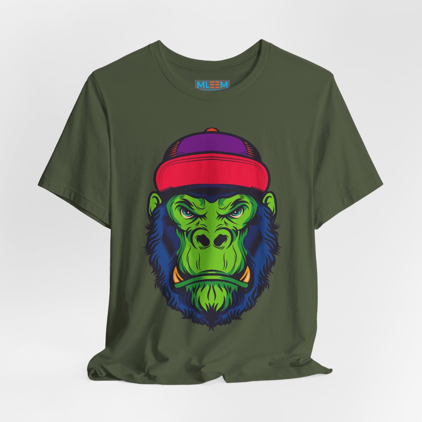Vibrant Gorilla Graphic Tee - Unisex Short Sleeve T-Shirt