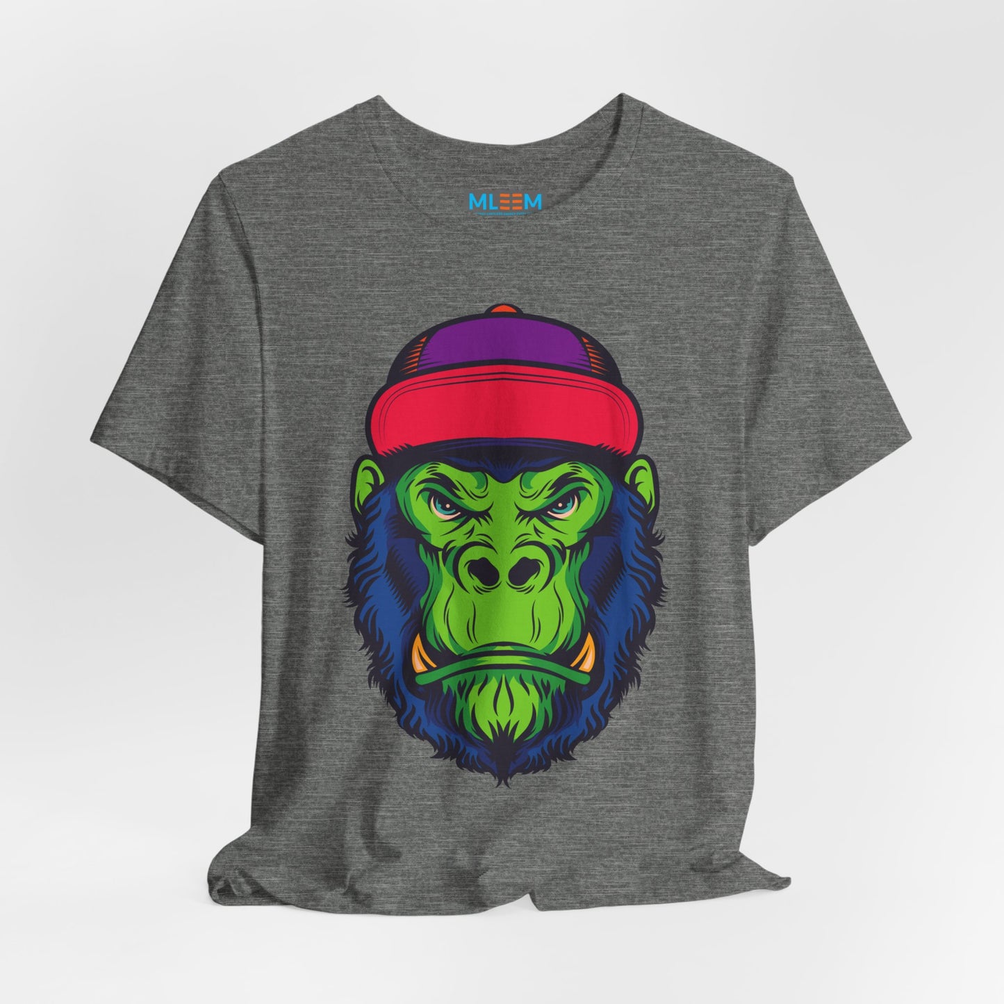 Vibrant Gorilla Graphic Tee - Unisex Short Sleeve T-Shirt