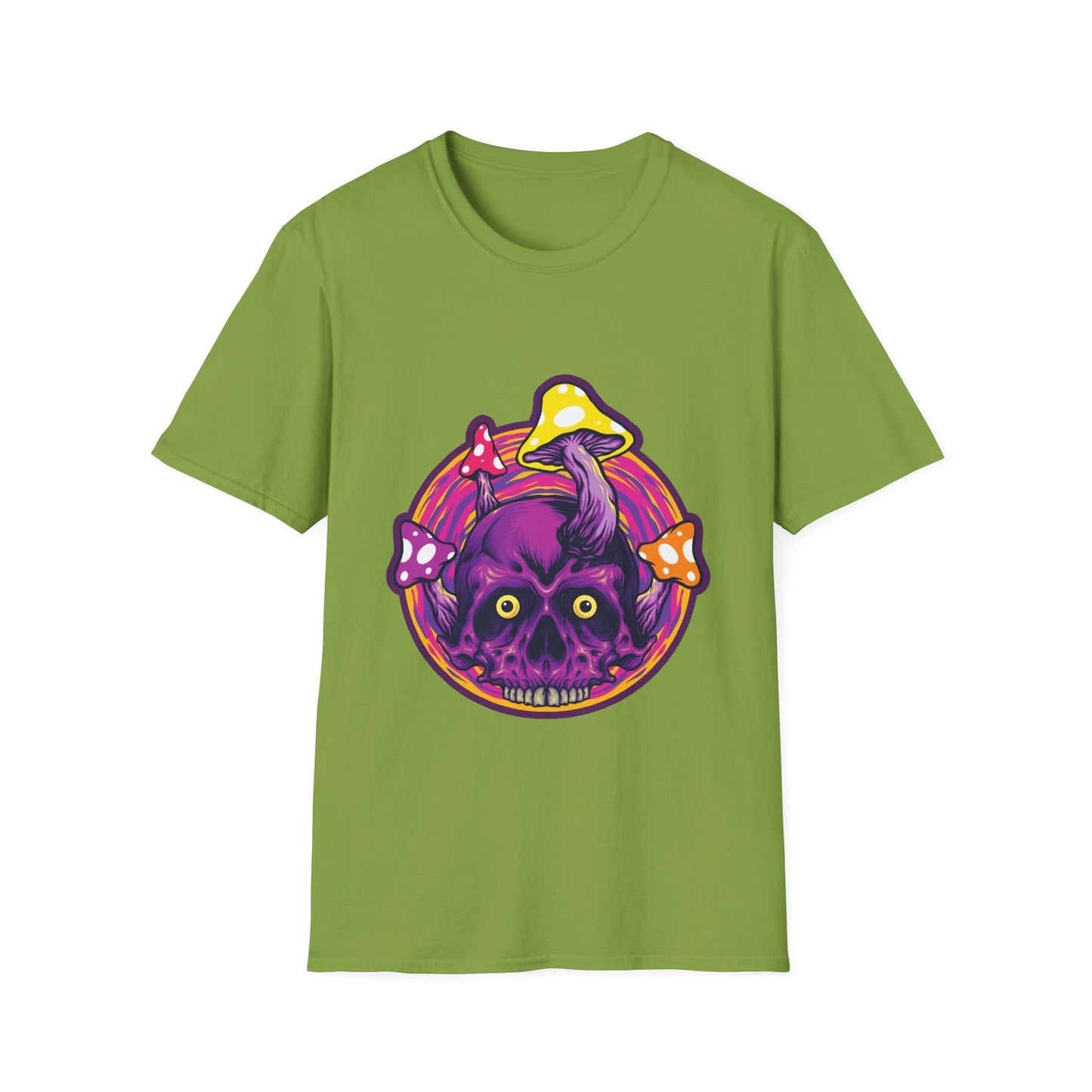 Psychedelic Skull Trippy Fungus - Mleem